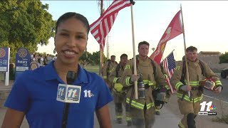 Locals participate in Travis Manion Foundation 911 Heroes Run [upl. by Nosyt]