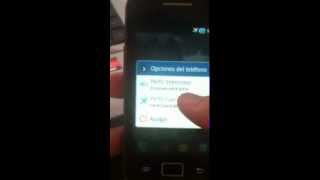 Problema con Samsung Galaxy AceSolucionado [upl. by Shalne694]