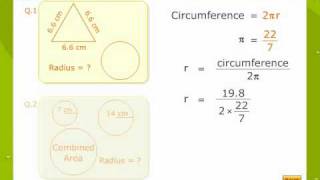 Area and Perimeter of a Circle [upl. by Eibocaj]