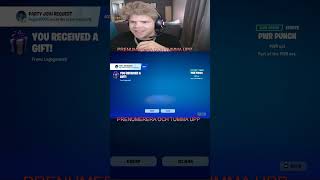 LEGOGUDEN8 DONATE FORTNITE GIFT IN FORTNITE PWR PUNCH WFACECAM [upl. by Imogene]