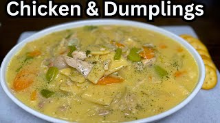 My Secret To Delicious Chicken And Dumplings [upl. by Starks]