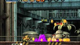 metal slug 6 mission 3 level 8 NO DEATH [upl. by Xenophon]