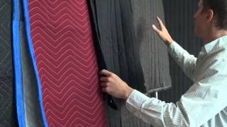 Review of Sound blankets to use for Acoustic room treatment in a recording studio [upl. by Ilamad]