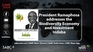 Biodiversity Economy and Investment Indaba I President Ramaphosa address [upl. by Barna]