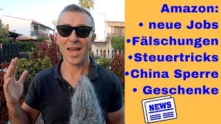 Amazon Strafen für fake Bewertungen Steuertricks Ban der China Händler gratis Einkäufe [upl. by Longley]