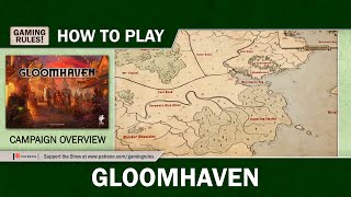 How to play Gloomhaven  Official Tutorial  Campaign Overview [upl. by Inanak166]