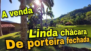 CHÁCARA A VENDA de porteira fechada [upl. by Hnacogn]