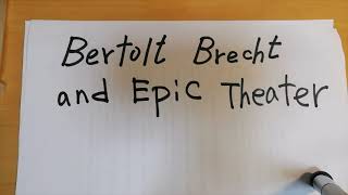 1級2021225 Bertolt Brecht and Epic Theater [upl. by Wade]