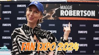 FAN EXPO CLEVELAND 2024  Interview with Maggie Robertson [upl. by Cyril360]