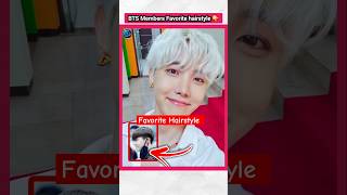 BTS Members Favorite Hairstyle 👆 factsinhindi bts jungkook kpopfactmedia blackpink [upl. by Perdita]