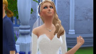 DIE HOCHZEIT 66 Die Sims 4  100 BABY CHALLENGE  Lets Play The Sims 4 [upl. by Ayoted341]