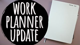 Functional Planner Setup For Work  Functional Bullet Journal Setup [upl. by Kalk878]