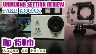 Unboxing Review Fake Kogan 4K Ultra HD  AWAS Hati hati Beli Kogan Palsu dan Asli [upl. by Adnilahs]