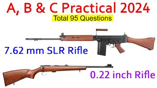 weapon training ncc b certificate practical 2024  ncc practical exam for b certificate 2024  ncc [upl. by Umberto644]