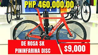 De Rosa SK Pininfarina Disc 2021 11 Speed Ultegra Di2 [upl. by Dublin566]