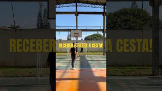 Jogada de basquete shortvideo viralvideo basquetebol florianópolis basquete [upl. by Crim513]