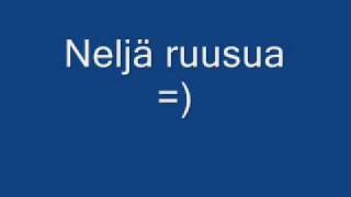 Neljä ruusua  juppihippipunkkari [upl. by Irrahs]