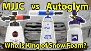 Autoglym Polar Blaster vs MJJC Snow Foam Cannons [upl. by Reckford]