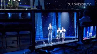 Marcin Mrozińskis first rehearsal impression at the 2010 Eurovision Song Contest [upl. by Walt]