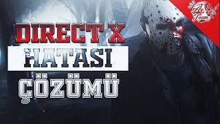 Windows  DirectX Hatası Sorunu Çözümü [upl. by Inhoj]