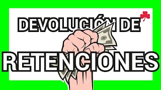 👊 INGRESO POR DEVOLUCIÓN DE RETENCIONES DE IMPUESTOS 👊 [upl. by Bozovich948]