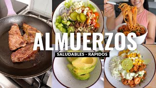 5 Almuerzos Rápidos Ricos y Saludables  Michela Perleche [upl. by Henning]