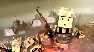 Minecraft  WORLD WAR 2 DDay Invasion Good vs Evil Challenge [upl. by Forest]