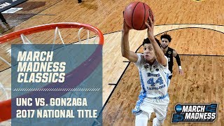 North Carolina vs Gonzaga 2017 National Championship  FULL GAME [upl. by Beller]