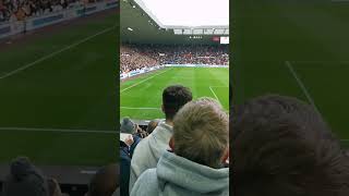 Sunderland Remembrance Day Trumpet The Last Poet vs Coventry 091124 sunderland lestweforget [upl. by Kalasky]