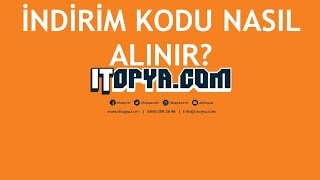 İtopya İndirim Kodu Nasıl Alınır [upl. by Amekahs]