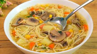 Diese Pilz Suppe ist so lecker dass ich sie jeden Tag mache 🔝 5 Pilzsuppen Rezepte für jeden Tag [upl. by Walters]