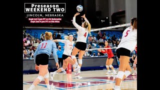 2022902 LMU vs Nebraska Volleyball [upl. by Anait]