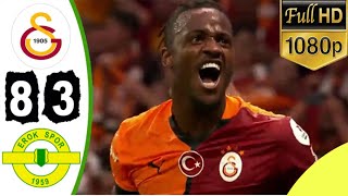 Galatasaray 83 Erokspor Maç Özeti galatasaray maçözeti istanbul florya [upl. by Floria]