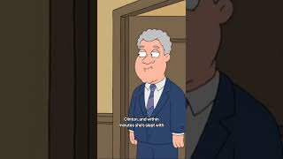 Bill Clinton MEMORABLE Family Guy Appearance 😳 [upl. by Asnerek476]