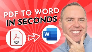 How to Convert PDF to Word using Microsoft Word for FREE 2023 [upl. by Modnarb885]