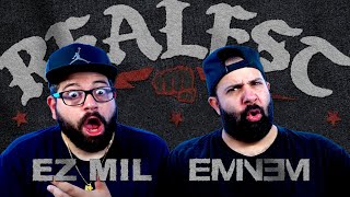 JK Bros React to Ez Mil · Eminem  Realest FIRE TRACK [upl. by Zalucki654]