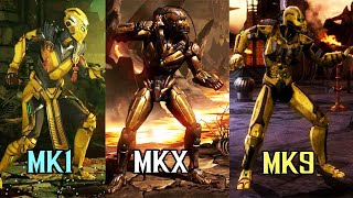 MK1 Cyrax Got Old Combos [upl. by Goodman622]