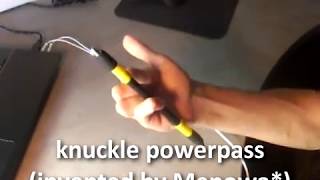 Knuckle Powerpass Tutorial Menowa Powerpass [upl. by Lanfri]