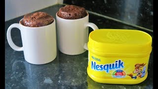 Recette 145  Nesquik Mug Cake [upl. by Nadaha]