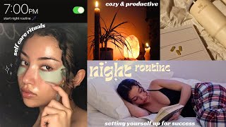 THE NIGHT ROUTINE THAT CHANGED MY LIFE  easy tips to form healthy habits for happiness amp success [upl. by Amador]