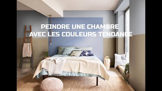 Peindre une chambre avec les couleurs tendance [upl. by Atiekan826]