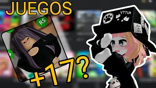 Busque JUEGOS TURBIOS en ROBLOX 17😱 [upl. by Juline297]