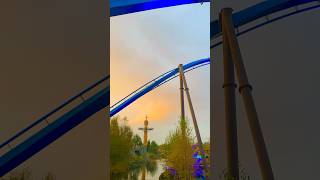 Amazing family roller coaster Toverland theme park🌅 themepark themeparkview amusementpark [upl. by Keener328]