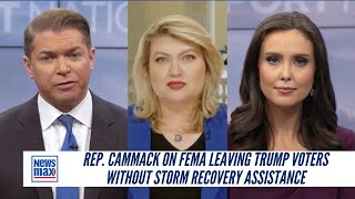 Rep Cammack On FEMA Leaving Trump Voters Without Storm Recovery Assistance [upl. by Harelda]