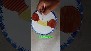 Shubh Dhanteras 2024 diwali craft shortslaxmi puja diwali decorationTrendingshorts feed diy [upl. by Aihsal557]