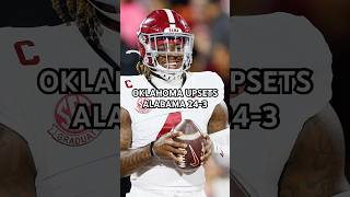 WHAT A JOKE Oklahoma UPSETS 7 Alabama 243  Jalen Milroe Throws 3 INTs [upl. by Claudy]