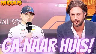 Renze Klamer ‘Max Verstappen stuur ik van tafel als hij zo doet’ [upl. by Suckow]