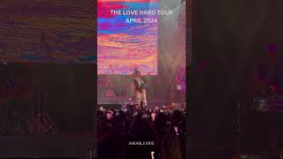 ❤️ Trey Songz INTRO THE LOVE HARD TOUR 2024lovehardtour Treysongz GottaGo [upl. by Emearg]