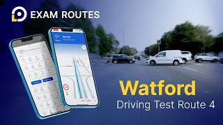 Watford Driving Test Route 4 [upl. by Anillehs]