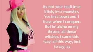 Nicki Minaj  Save Me Lyrics [upl. by Lyndes]